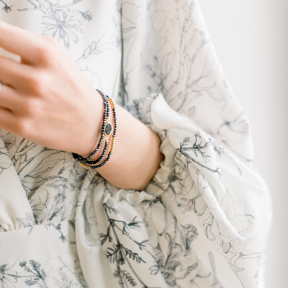 Armband GLAMOUR anthrazit