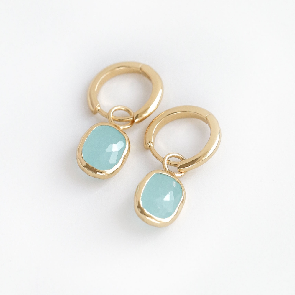Hoops AMI Aqua Blue